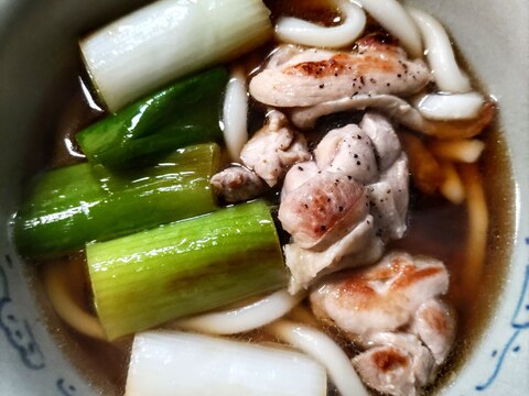 鶏南蛮うどん。